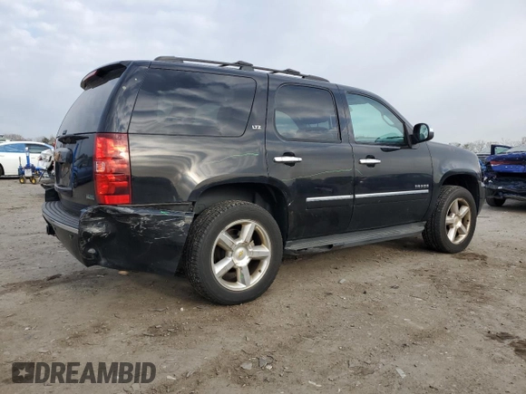 2012 Chevrolet Tahoe LTZ with VIN 1GNSKCE02CR173734, listed as a Copart auction lot 50291805 with 223,962 mi miles and Salvage title. Bid and sale history available at DreamBid. Image 3.