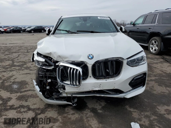 2019 BMW X4 xDrive30i with VIN 5UXUJ3C58KLG56036, listed as a Copart auction lot 43429343 with 0 mi miles. Bid and sale history available at carsss.com. Image 5.