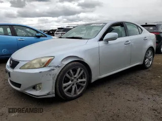 2007 Lexus IS 250 z VIN JTHBK262075026567, wystawiony jako Copart lot #51250445 z przebiegiem 171 514 mil mil oraz Szkoda całkowita • Salvage title. Historia ofert i sprzedaży dostępna na DreamBid. Obrazek 1.
