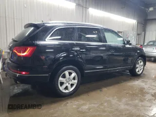 2015 Audi Q7 3.0T Premium with VIN WA1CGAFE3FD019834, listed as a Copart auction lot 83068494 with 89,641 mi miles and Salvage Title. Bid and sale history available at carsss.com. Image 3.