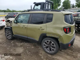 2015 Jeep Renegade Latitude with VIN ZACCJABT4FPB94039, listed as a Copart auction lot 55225915 with 169,914 mi miles and Salvage Title. Bid and sale history available at DreamBid. Image 2.