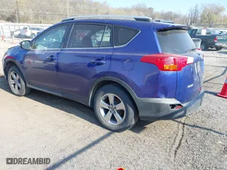 2015 Toyota RAV4 XLE with VIN 2T3RFREV6FW343687, listed as a IAAI auction lot 42024522 with 183,852 mi miles. Bid and sale history available at carsss.com. Image 3.