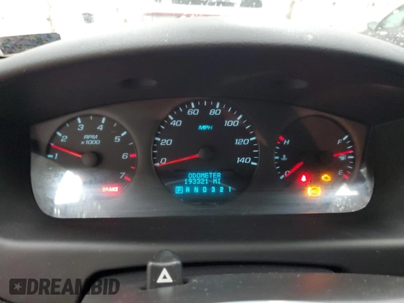 2009 Chevrolet Impala LS with VIN 2G1WB57K391284145, listed as a Copart auction lot 53459595 with 193,321 mi miles and Clean Title. Bid and sale history available at DreamBid. Image 9.