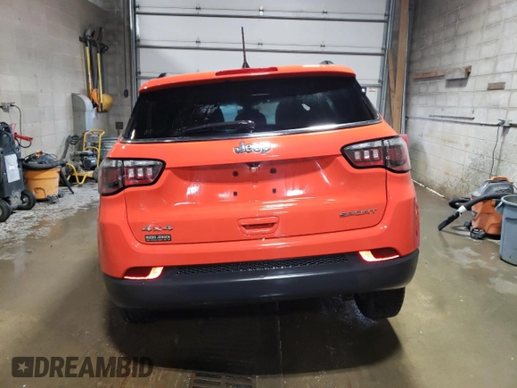 2021 Jeep Compass Sport with VIN 3C4NJDAB8MT502564, listed as a Copart auction lot 57710475 with 42,448 mi miles and Clean title. Bid and sale history available at DreamBid. Image 6.