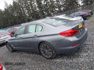 2018 BMW 5 Series 530i xDrive with VIN WBAJA7C54JWA72657, listed as a IAAI auction lot 41821105 with 48,033 mi miles. Bid and sale history available at carsss.com. Image 14.