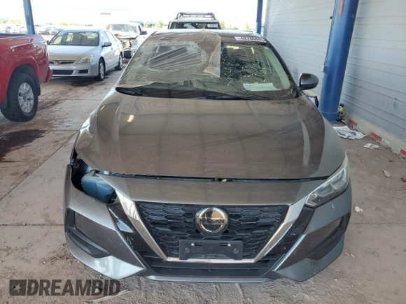 2021 Nissan Sentra SV with VIN 3N1AB8CVXMY297359, listed as a Copart auction lot 62786845 with 62,854 mi miles and Salvage title. Bid and sale history available at DreamBid. Image 5.