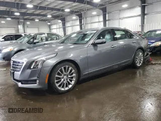 2018 Cadillac CT6 Luxury AWD with VIN 1G6KD5RS1JU158682, listed as a Copart auction lot 46685955 with 60,868 mi miles and Salvage Title. Bid and sale history available at carsss.com. Image 1.