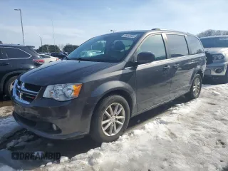 2019 Dodge Grand Caravan SXT with VIN 2C4RDGCG0KR750603, listed as a Copart auction lot 46403085 with 66,692 mi miles and Salvage Title. Bid and sale history available at DreamBid. Image 1.