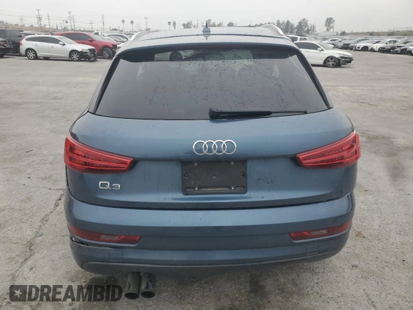 2018 Audi Q3 Premium Plus with VIN WA1HCCFS2JR007320, listed as a Copart auction lot 50150175 with 70,096 mi miles and Salvage Title. Bid and sale history available at carsss.com. Image 6.