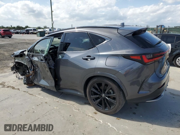 2022 Lexus NX 350 F Sport z VIN 2T2KGCEZ6NC014328, wystawiony jako Copart lot #50515895 z przebiegiem Nie podano mil oraz Czysty tytuł • Clean title. Historia ofert i sprzedaży dostępna na DreamBid. Obrazek 2.