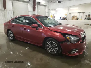 2018 Subaru Legacy Premium with VIN 4S3BNAF66J3014237, listed as a Copart auction lot 52514095 with 186,115 mi miles and Salvage Title. Bid and sale history available at carsss.com. Image 4.