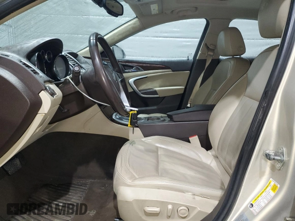 2011 Buick Regal CXL RL4 with VIN 2G4GS5EC4B9176286, listed as a Copart auction lot 50908375 with 131,435 mi miles and Salvage title. Bid and sale history available at DreamBid. Image 7.