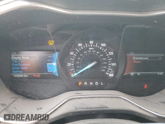 2017 Ford Fusion SE with VIN 3FA6P0H74HR163002, listed as a Copart auction lot 55080005 with 145,006 mi miles and Salvage title. Bid and sale history available at DreamBid. Image 9.