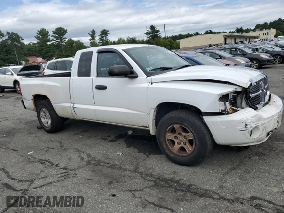2006 Dodge Dakota SLT with VIN 1D7HW42N86S583549, listed as a Copart auction lot 69373164 with 194,509 mi miles and Salvage Title. Bid and sale history available at carsss.com. Image 4.