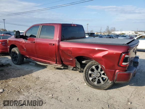 2023 Ram 2500 Big Horn with VIN 3C6UR5DJ9PG527653, listed as a Copart auction lot 83048244 with 21,000 mi miles and Salvage Title. Bid and sale history available at carsss.com. Image 2.