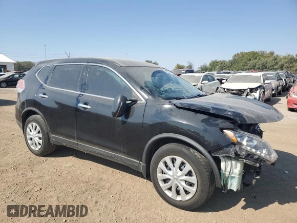 2015 Nissan Rogue S with VIN KNMAT2MT8FP584837, listed as a Copart auction lot 74012154 with 66,242 mi miles and Salvage Title. Bid and sale history available at carsss.com. Image 4.