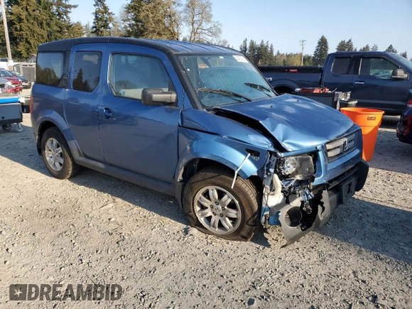 2007 Honda Element EX with VIN 5J6YH28797L005340, listed as a Copart auction lot 52653085 with 90,592 mi miles and Salvage Title. Bid and sale history available at DreamBid. Image 4.