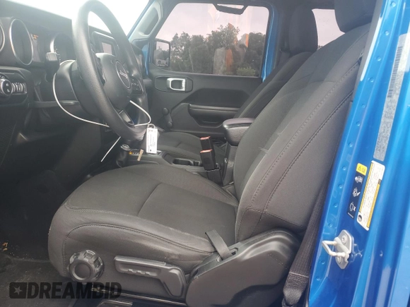 2020 Jeep Gladiator Sport S с VIN 1C6JJTAGXLL171914, выставлен на аукционе Copart как лот 55228435 с пробегом 81 848 миль миль и Списание • Salvage title. История ставок и продаж доступна на DreamBid. Изображение 7.