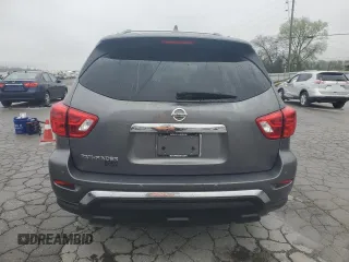 2019 Nissan Pathfinder S with VIN 5N1DR2MN8KC639149, listed as a Copart auction lot 51819025 with 80,056 mi miles and Salvage title. Bid and sale history available at DreamBid. Image 6.