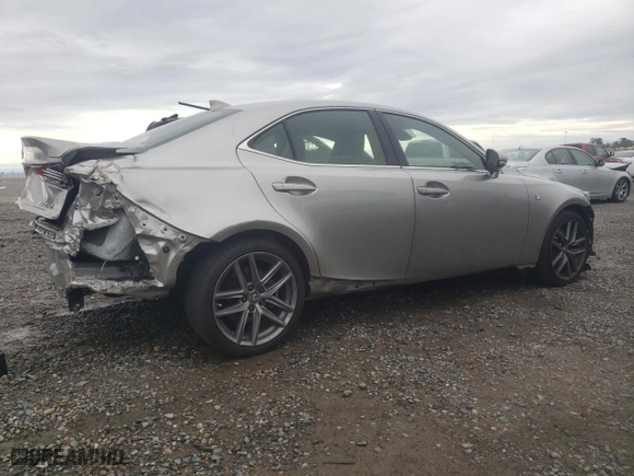 2020 Lexus IS with VIN JTHGZ1B20L5037077, listed as a Copart auction lot 43649795 with 42,944 mi miles and Salvage Title. Bid and sale history available at carsss.com. Image 3.