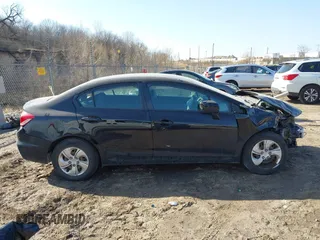 2014 Honda Civic Sedan LX with VIN 2HGFB2F5XEH544092, listed as a IAAI auction lot 41797824 with 73,079 mi miles. Bid and sale history available at carsss.com. Image 14.