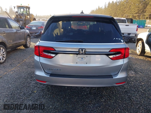2022 Honda Odyssey EX with VIN 5FNRL6H59NB009449, listed as a IAAI auction lot 41383400 with 28,181 mi miles and . Bid and sale history available at DreamBid. Image 16.