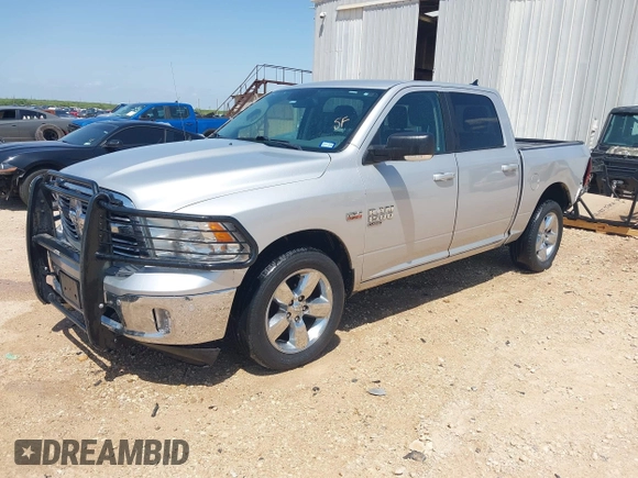 2019 Ram 1500 Big Horn with VIN 1C6RR6LT9KS564282, listed as a IAAI auction lot 42470182 with 186,902 mi miles and . Bid and sale history available at DreamBid. Image 2.