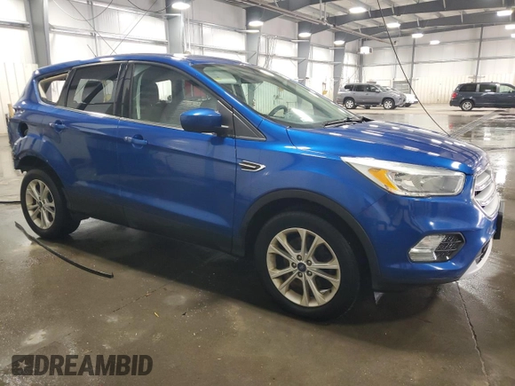 2017 Ford Escape SE with VIN 1FMCU9G95HUA61631, listed as a Copart auction lot 51077705 with 108,705 mi miles and Salvage Title. Bid and sale history available at carsss.com. Image 4.