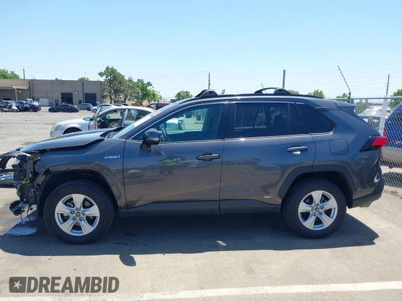 2019 Toyota RAV4 Hybrid LE with VIN 2T3MWRFV7KW006027, listed as a IAAI auction lot 42397600 with 67,205 mi miles and . Bid and sale history available at DreamBid. Image 15.