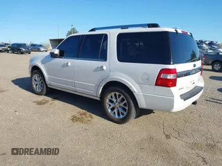 2017 Ford Expedition Limited with VIN 1FMJU1KT3HEA43988, listed as a IAAI auction lot 41931121 with 127,669 mi miles and . Bid and sale history available at DreamBid. Image 3.