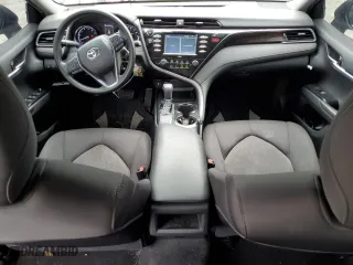 2020 Toyota Camry LE with VIN 4T1C11AK2LU968738, listed as a Copart auction lot 79946614 with 95,799 mi miles and Salvage Title. Bid and sale history available at carsss.com. Image 8.