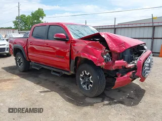 2020 Toyota Tacoma SR5 with VIN 3TMCZ5AN6LM341642, listed as a IAAI auction lot 42258117 with 40,252 mi miles and . Bid and sale history available at DreamBid. Image 1.