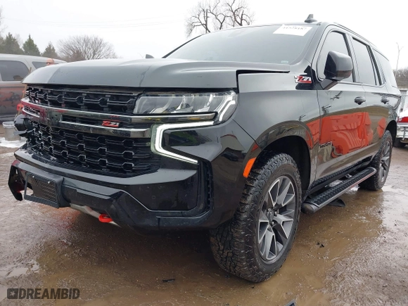 2021 Chevrolet Tahoe Z71 with VIN 1GNSKPKD7MR304897, listed as a IAAI auction lot 41528187 with 86,411 mi miles. Bid and sale history available at carsss.com. Image 17.