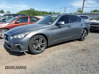 2019 Infiniti Q50 Luxe с VIN JN1EV7ARXKM590963, выставлен на аукционе Copart как лот 57629745 с пробегом 91 536 миль миль и Списание • Salvage title. История ставок и продаж доступна на DreamBid. Изображение 1.