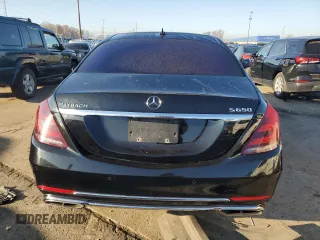 2018 Mercedes-Benz S 560 Maybach with VIN WDDUX8GB1JA363413, listed as a Copart auction lot 80050514 with 118,315 mi miles and Clean Title. Bid and sale history available at DreamBid. Image 6.
