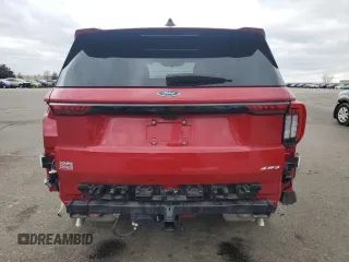 2025 Ford Explorer ST-Line with VIN 1FMUK8KH5SGA92614, listed as a Copart auction lot 47117375 with 3,173 mi miles and Salvage Title. Bid and sale history available at carsss.com. Image 6.