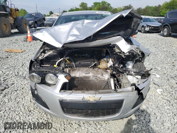 2015 Chevrolet Sonic LT with VIN 1G1JC5SH6F4131388, listed as a Copart auction lot 53811095 with Not provided miles and Salvage title. Bid and sale history available at DreamBid. Image 5.