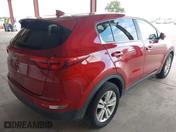 2018 Kia Sportage LX with VIN KNDPM3AC5J7328469, listed as a IAAI auction lot 42134262 with 126,482 mi miles and . Bid and sale history available at carsss.com. Image 4.