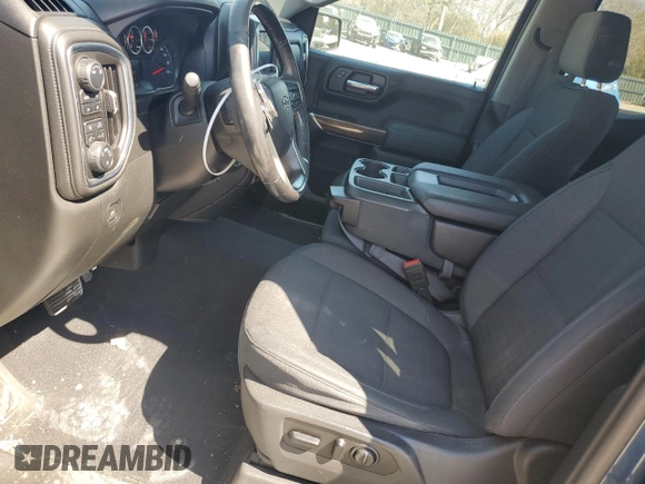 2019 Chevrolet Silverado 1500 RST with VIN 1GCRYEED8KZ333067, listed as a Copart auction lot 47880115 with 85,822 mi miles and Salvage Title. Bid and sale history available at DreamBid. Image 7.