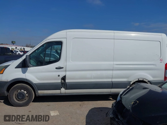 2015 Ford Transit Cargo with VIN 1FTNE2CMXFKA15572, listed as a IAAI auction lot 41566311 with 276,750 mi miles and . Bid and sale history available at carsss.com. Image 14.