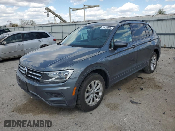 2018 Volkswagen Tiguan S z VIN 3VV1B7AX0JM068527, wystawiony jako Copart lot #51419805 z przebiegiem 86 169 mil mil oraz Szkoda całkowita • Salvage title. Historia ofert i sprzedaży dostępna na DreamBid. Obrazek 1.