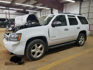 2013 Chevrolet Tahoe LT with VIN 1GNSKBE07DR239965, listed as a Copart auction lot 47730235 with 99,102 mi miles and Salvage Title. Bid and sale history available at DreamBid. Image 1.