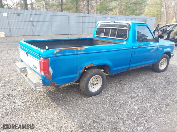 1990 Ford Ranger XLT with VIN 1FTCR10X1LUB39850, listed as a IAAI auction lot 41917633 with 71,872 mi miles. Bid and sale history available at carsss.com. Image 6.
