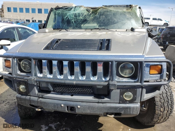 2003 Hummer H2 with VIN 5GRGN23U63H100196, listed as a Copart auction lot 46028463 with 83,789 mi miles and Non Repairable. Bid and sale history available at carsss.com. Image 5.