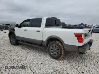 2017 Nissan Titan Platinum Reserve z VIN 1N6AA1E56HN542534, wystawiony jako Copart lot #44550645 z przebiegiem Nie podano mil oraz Szkoda całkowita • Salvage title. Historia ofert i sprzedaży dostępna na DreamBid. Obrazek 2.