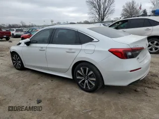 2024 Honda Civic Sedan EX with VIN 2HGFE1F77RH302272, listed as a Copart auction lot 85743674 with 12,368 mi miles and Salvage Title. Bid and sale history available at carsss.com. Image 2.