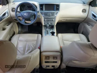 2018 Nissan Pathfinder SL with VIN 5N1DR2MN3JC613198, listed as a Copart auction lot 44423035 with 168,744 mi miles and Salvage title. Bid and sale history available at DreamBid. Image 8.