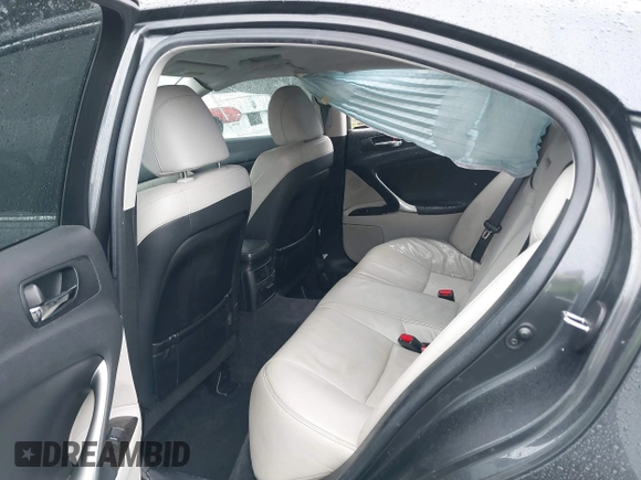 2009 Lexus IS 250 with VIN JTHBK262792084549, listed as a IAAI auction lot 41835760 with 151,234 mi miles and . Bid and sale history available at DreamBid. Image 8.
