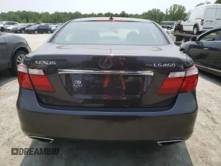 2008 Lexus LS 460 with VIN JTHBL46F885070054, listed as a Copart auction lot 58732475 with 195,422 mi miles and Salvage title. Bid and sale history available at DreamBid. Image 6.
