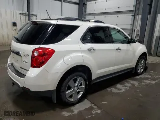 2013 Chevrolet Equinox LTZ with VIN 1GNFLGEK5DZ128571, listed as a Copart auction lot 81054914 with 215,769 mi miles and Salvage Title. Bid and sale history available at carsss.com. Image 3.